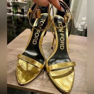 Tom Ford padlock sandals